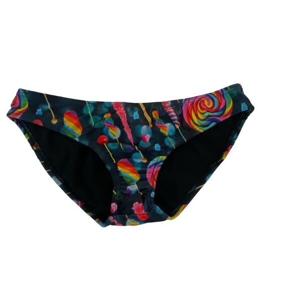 Zara Terez Candy Print Bikini Bottom GIRL'S Size 16 NWOT - Picture 4 of 4